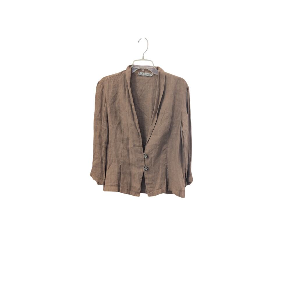 Dick & Jayne Vintage Linen Jacket – Size Medium, Lightweight & Stylish - Picture 2 of 5